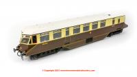 1900 Heljan GWR Railcar number 22 in GWR Chocolate and Cream livery with monogram